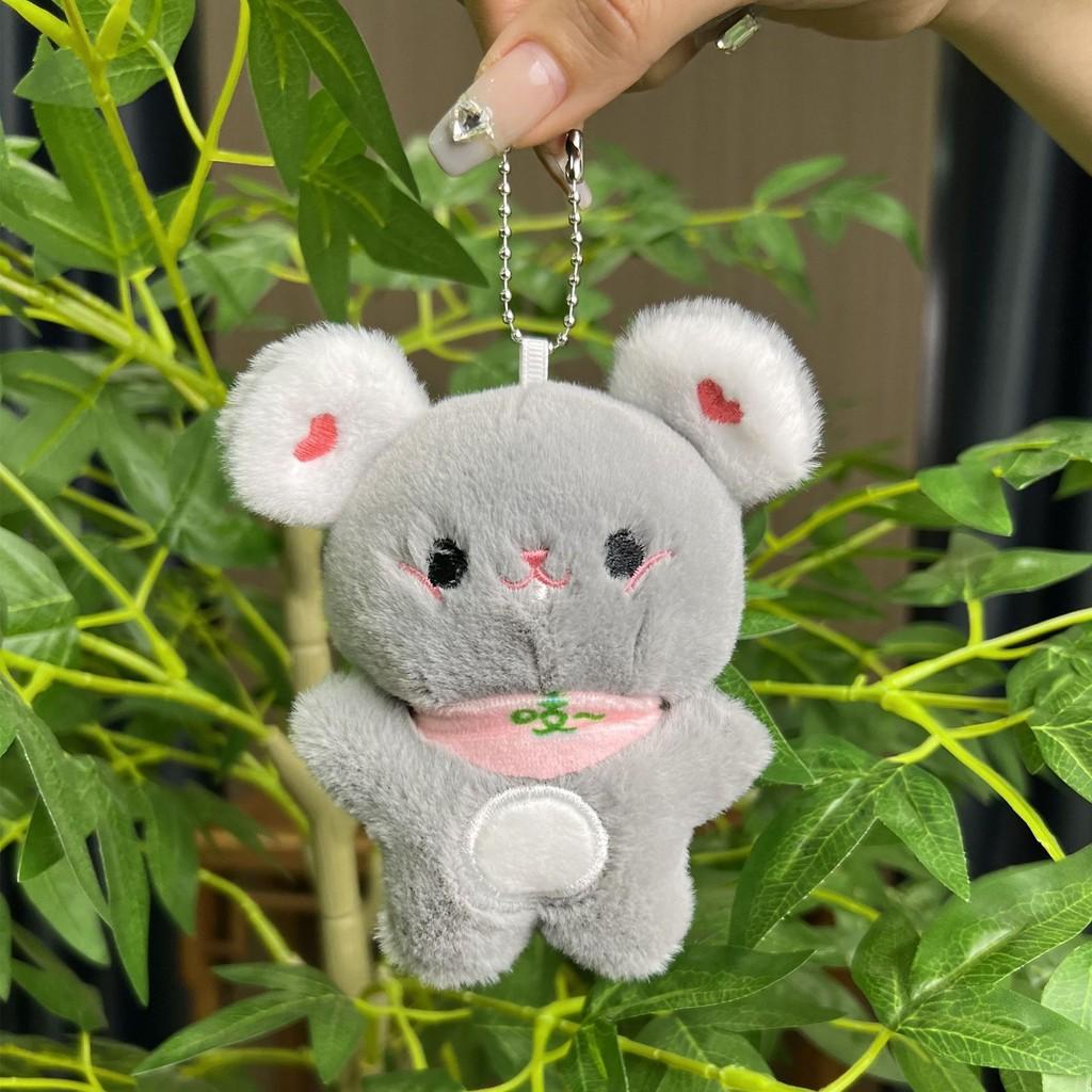 Plush Playful Cat Doll Keychain Charming Accessory For Couples And Gift Giving