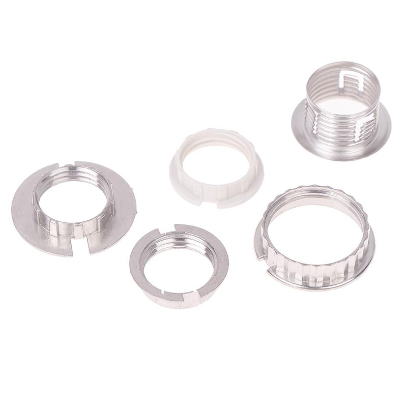 10Pcs G9 Lamp Holder Ring, M20 Lamp Shade Bracket Adapter Ring, Metal Lamp Shade Ring, G9 Lamp Shade Reduction Ring