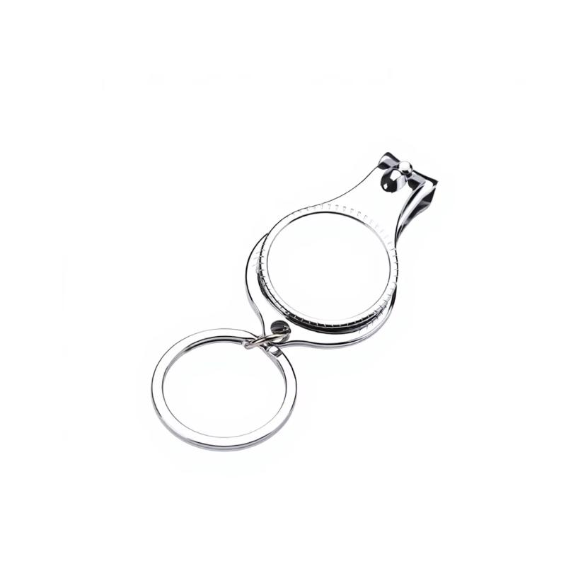 Custom Logo Stainless Steel 3 in 1 Nail Clipper Bottle Opener Keychain Multifunction Keychain for Company Gift In stock