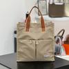 Oxford Draagtas met Grote Capaciteit, Multi-Pocket, Ritssluiting, School Werktas, Machinewasbaar voor Studenten, Boeken