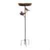 Bath Bowl Bird Feeder Tray Decorative Birdbath for Birds Drinking Yard