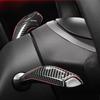 2pc For Tesla Model Y Juniper 2025 Carbon Fiber Gear Shift Cover  Steering Lever Handle Protection Shifter Shell Car Decor Tools
