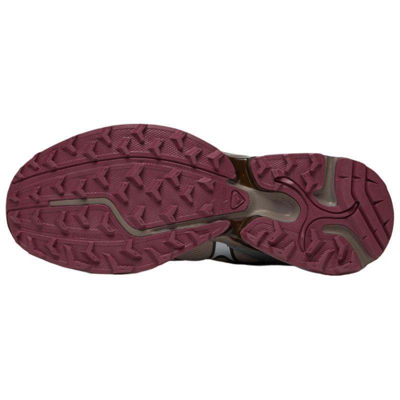 SALOMON XT WHISPER Anti Slip Wear Resistant Low Top Casual Running Shoes Unisex Light Brown Sneakers 477618