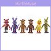 Captivating 6-piece Fnaf Five Nights At Freddy's Action Figures For Enthusiastic Fans