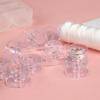25Pcs Empty Bobbins Spools Clear Sewing Machine Bobbins Spools Plastic Storage Box For Household DIY Sewing Accessories Tools