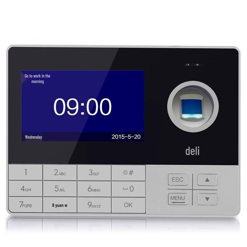 Deli 3757 Fingerprint Time Attendance Machine