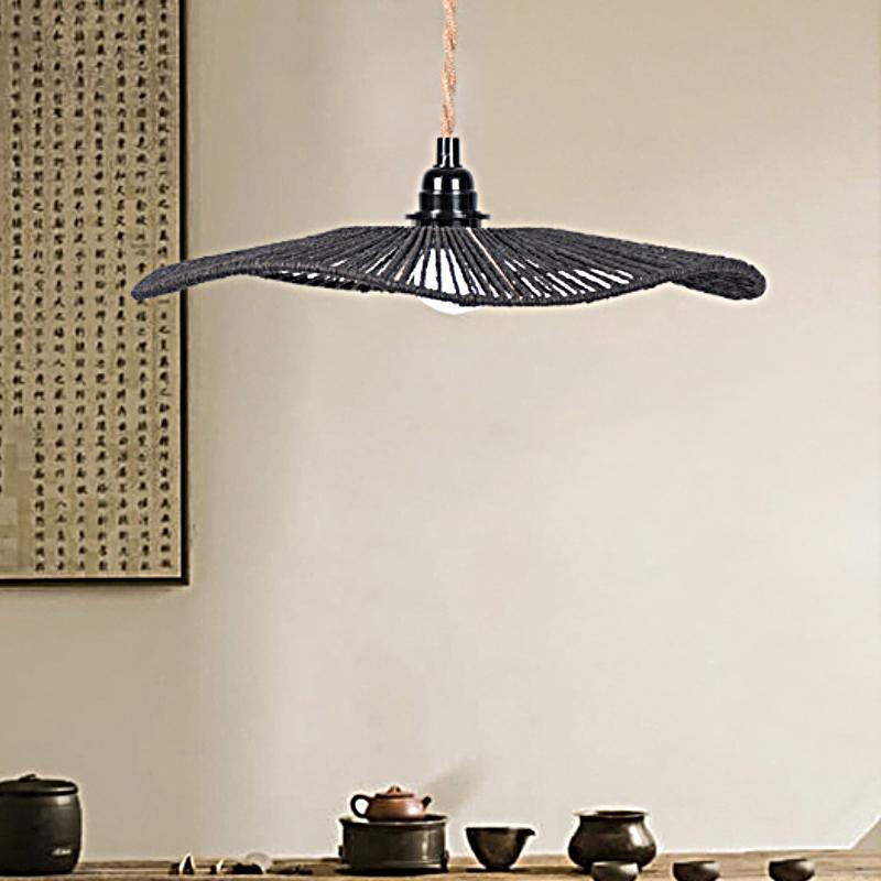 1PC Accessory DIY Household Cover Adornment Creative Decoration Retro Imitation Rattan High Quality Pastoral Style Lampshade