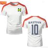 Nankatsu Captain Tsubasa Soccer Jersey Anime Men Clothes Boys Tshirt Kids Cosplay Casual Short Sleeve Top