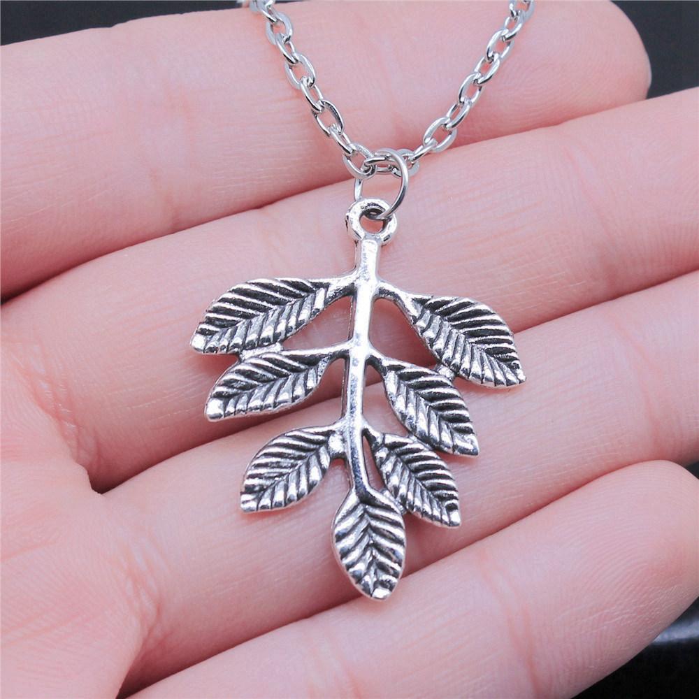 Necklace On The Neck 43cm Chain Clover Mushroom Leaf Kids' Jewelry Materials QN016