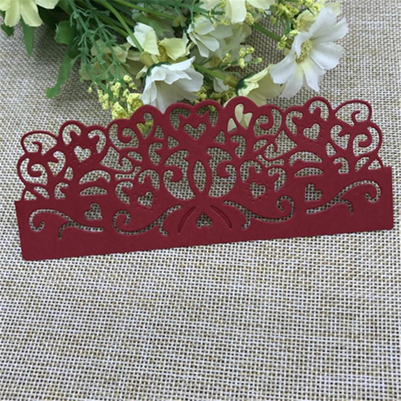 DC-1170 DIY Grußkarte dekorative Muster Stanzformen Scrapbook DIY Ätzpapier Kunst Carbon sterben