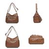 Vintage Soft Leather Luxury Purses and Handbags High Quality Women's Bag Design Multi-pocket Ladies Crossbody Shoulder Bags