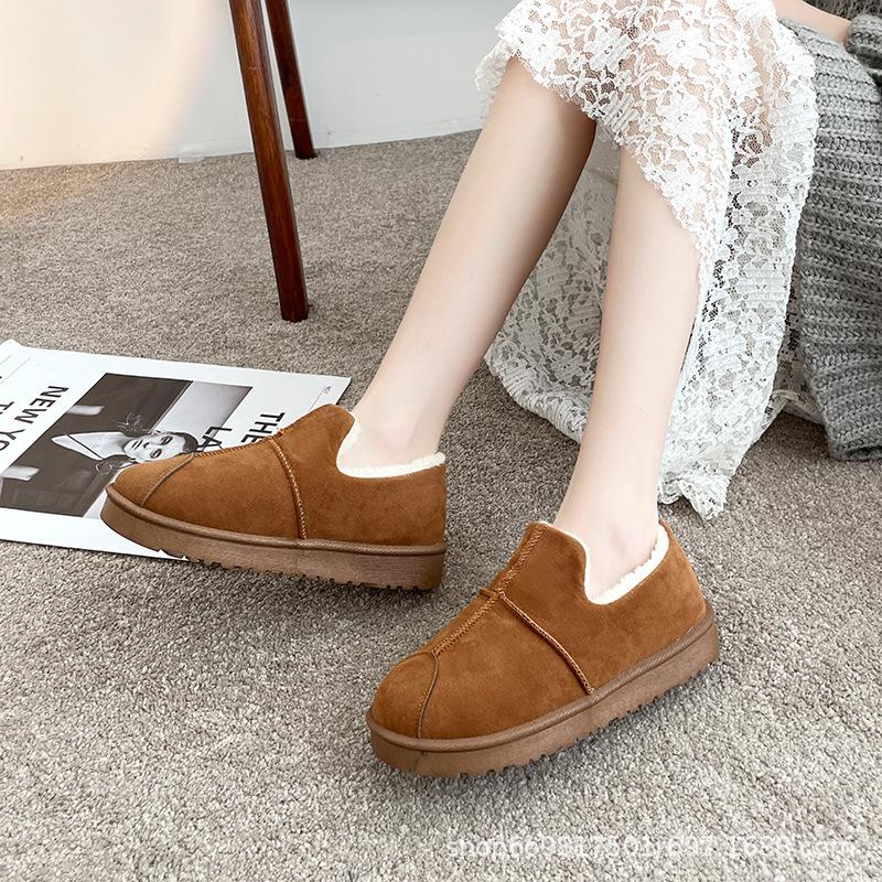 

Женские зимние ботинки, теплая удобная обувь 39 коричневый