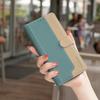 BINFEN COLOR BF33 Leather Case For Samsung Galaxy A52s 5G/A52 5G/A52 4G Splicing Color RFID Blocking Wallet Stand Phone Cover