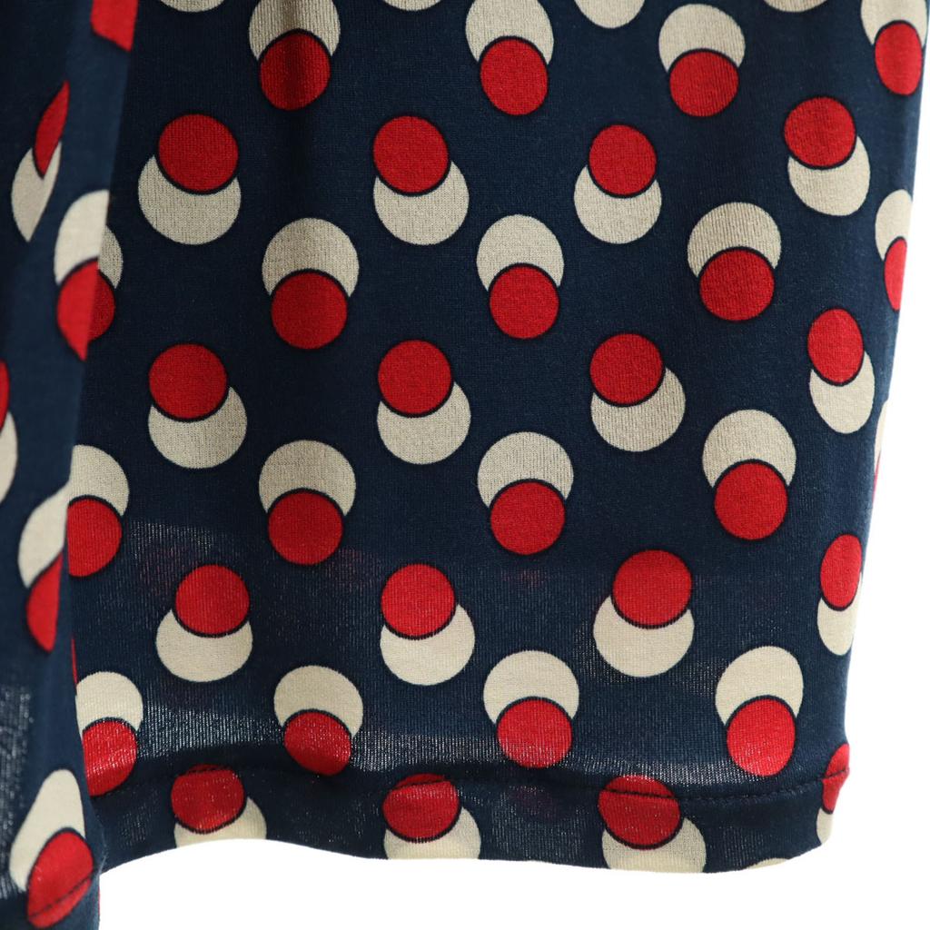 MAX MARA Overall handle French sleeve Knee-length dress S Navy Women Used