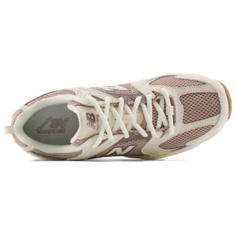 New Balance Nb 530 Módní Pohodlné Všestranné Odolné Nízké Pánské Boty Unisex Tenisky Béžová Hnědá U530SUA