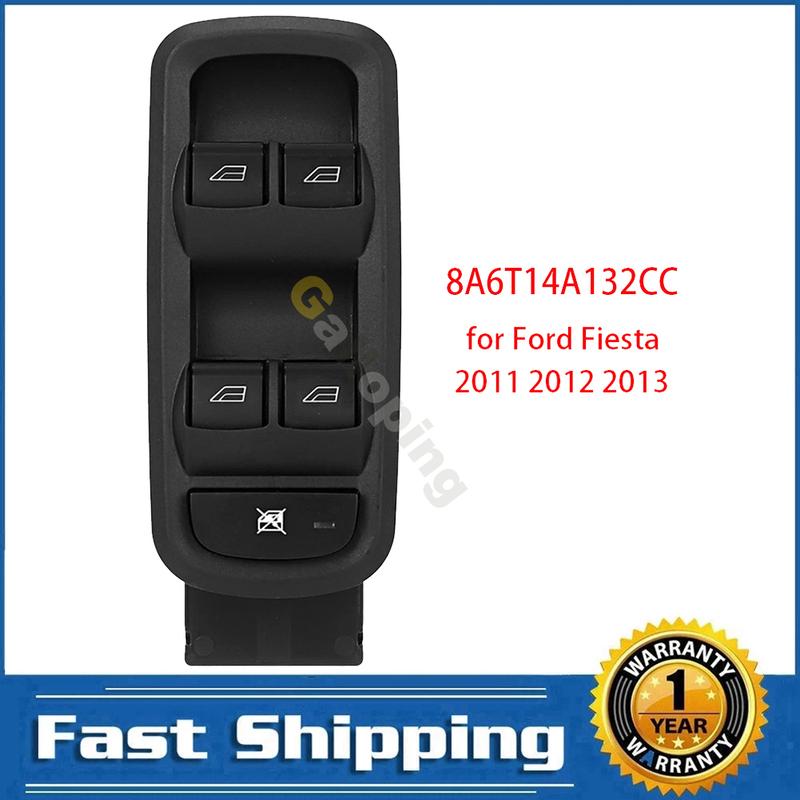 

For Ford Fiesta 2011 2012 2013 Electric Power Master Window Switch Control Regulator Button 8A6T14A132CC Car Accessories