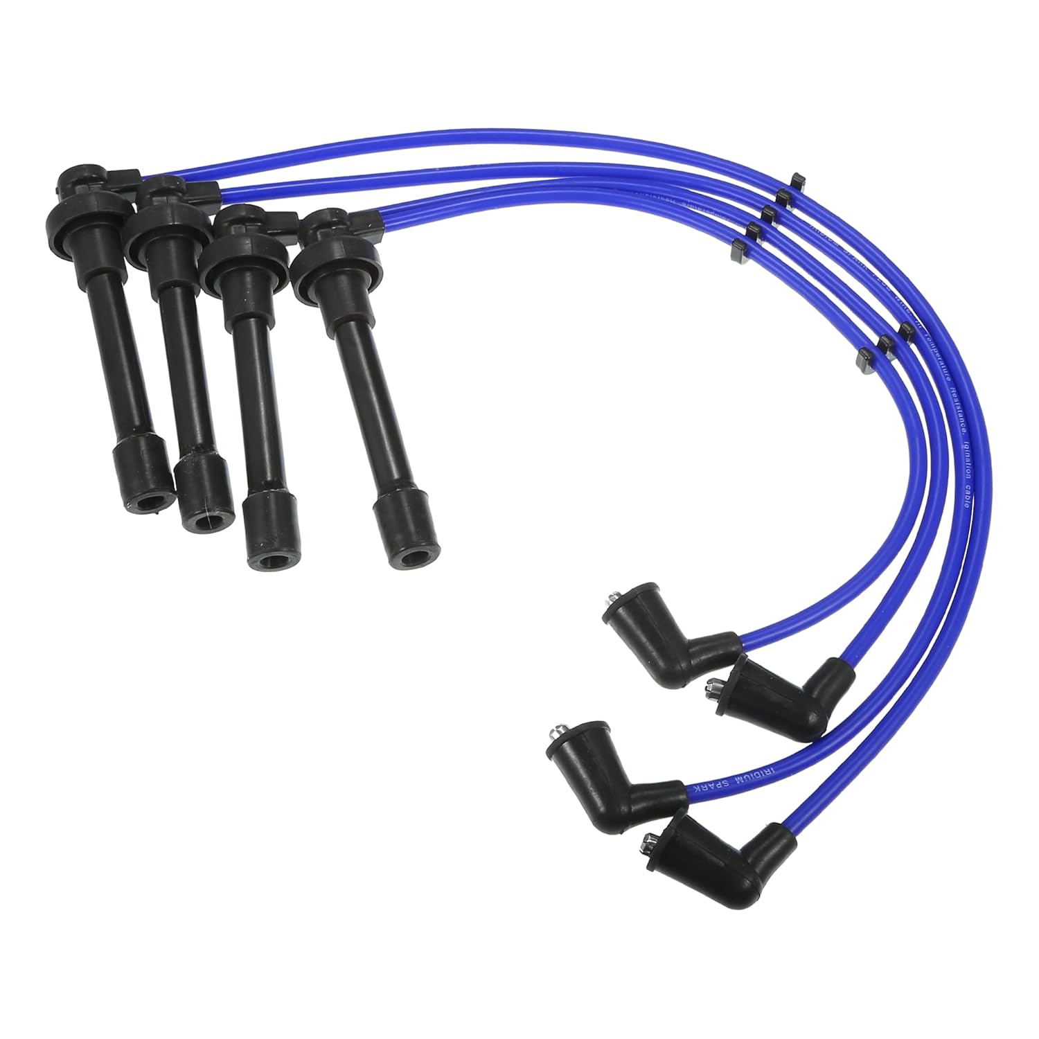 

ACROPIX Car Spark Plug Coil Wires Ignition Coil Harness Cable 7mm Fit for Honda Civic 1992-2000 Civic Del Sol 1993-1995 1.5L 1.6L No.32722P2FA01 -