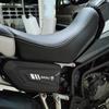 HJSYYDS Z900RS Z650RS Z650 Z900 RS Bike Accessories Waterproof Side Bag Box Hard Shell Storage Bag Fairing Tool Bag (Single)