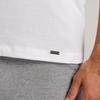 Hanro ShorT Sleeve T shirT 75050 whiTe