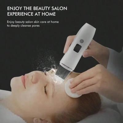 EMS Ultrasuoni Skin Scrubber Vibrazione Spatola Facciale Peeling Pala Ioni Rimuovi Punti Neri Acne Pulizia Cavitazione Massaggiatore Viso