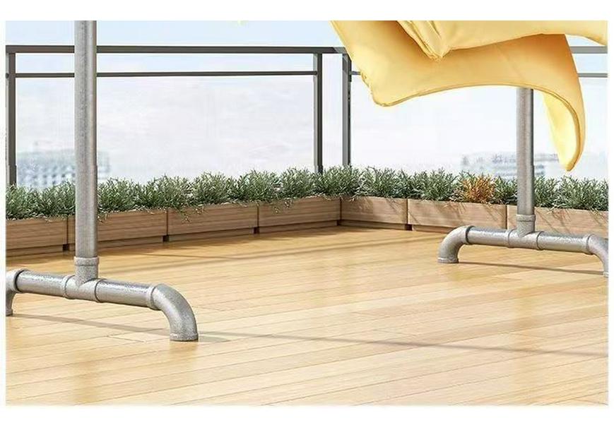 Stainless Steel Floor-Standing Drying Rack for Clothes
