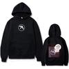 Aphex Twin I Care Because You Do Graphic Hoodie Men Women Fashion Harajuku Hip Hop Casual Sweatshirt Loose Cozy and Versatile