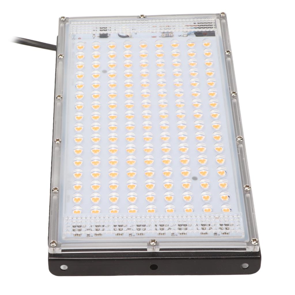 200W LED Plant Grow Light IP65 Waterproof 144 Lamp Beads Energy Saving Quantum Board Plant Light