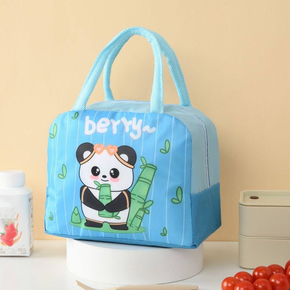 Thickened Thermal Meal Tote Bag Aluminum Foil Picnic Insulated Bag Insulated Lunch Bag  Daily Use