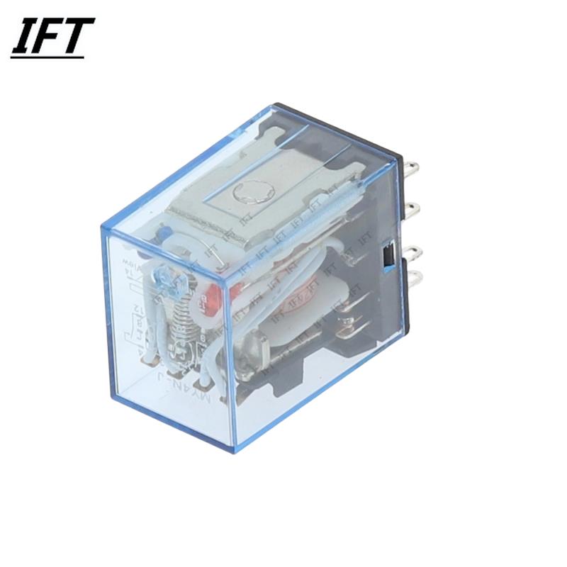 1PCS MY4NJ Coil General Purpose Relay 4pdt,14pins Relais HH54P AC DC 12V/ 24V /36V/110V 220V Miniature Relay MY4 Switch Relays 5