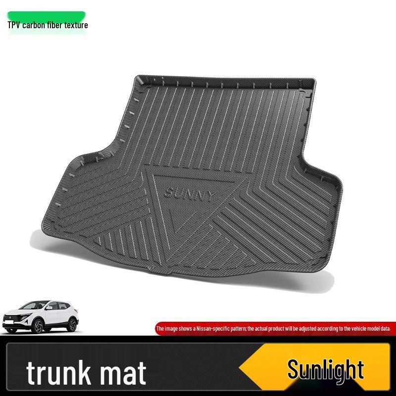 Nissan Trunk Mat for Sylphy, Qashqai, Teana, X-Trail, Terra, Qirida, Kicks, Murano, Paladin, Tu Da Tu