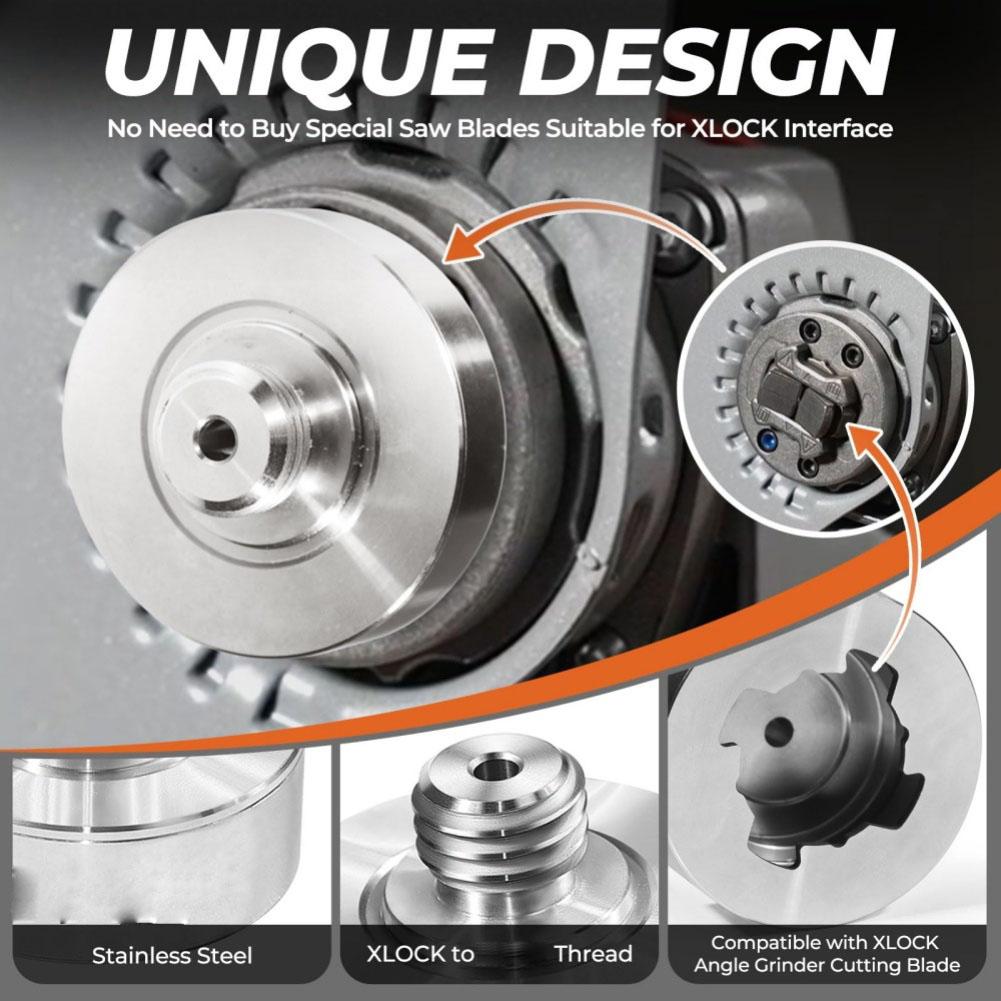 

For XLOCK Angle Grinders Locking Flange XLOCK Adapter Workshop Repair Angle Grinder Conversion Adapter Grinder China Mainland