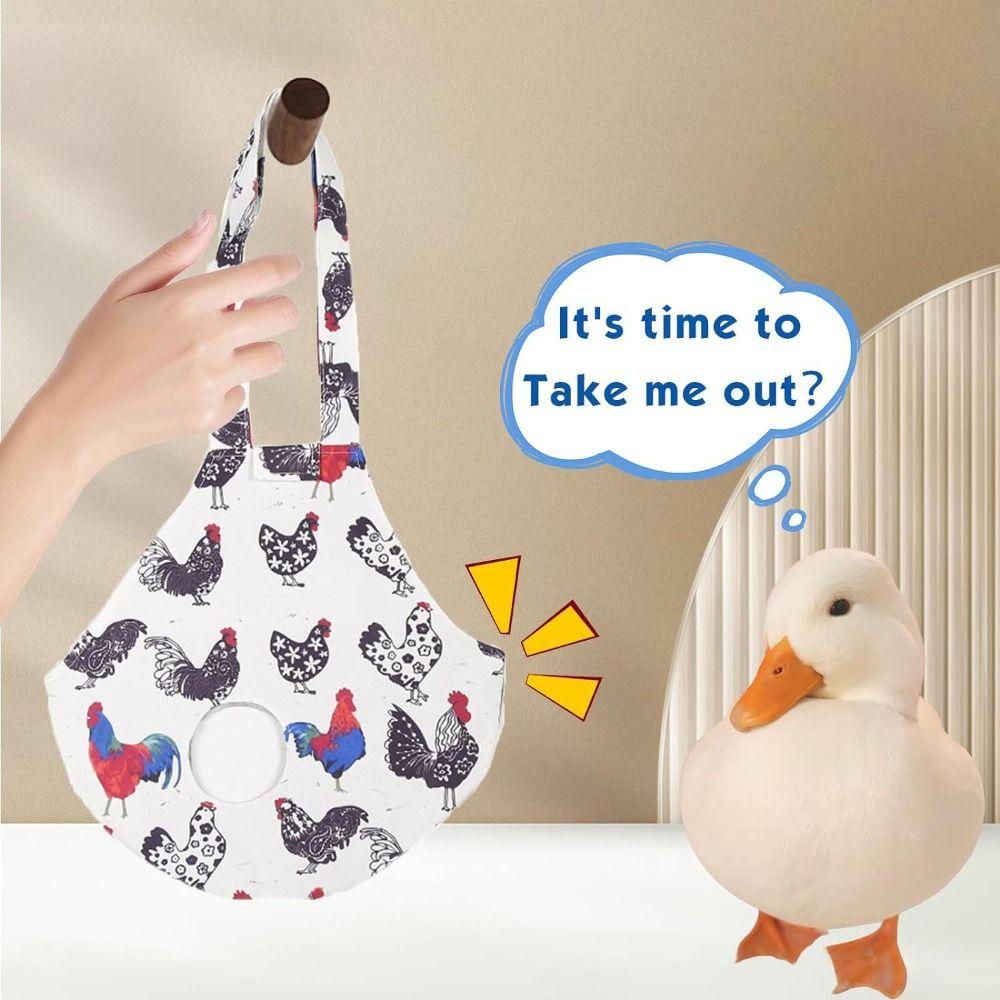 Bolsa de transporte universal para pollitos de mascota Bolsa de mano transpirable para pollos Bolsa práctica para atrapar gallinas Gallo