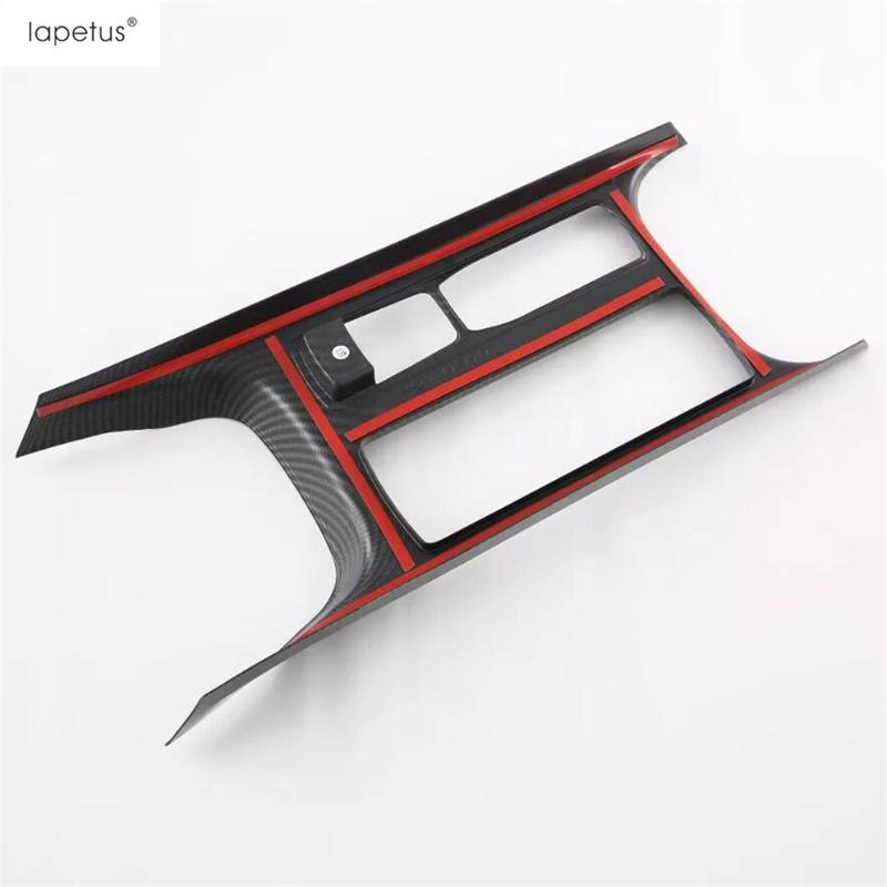 Pannello Porta Bicchiere Acqua Console Centrale Decorazione Adesiva Copertura Finitura ABS Fibra di Carbonio Accessori Per Ford Focus MK4 - 2025