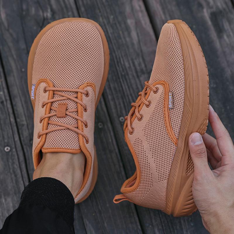 Fashion Platform Thick and Low Men's Barefoot Shoes with Loose and Wide Toe Simple Fitness Shoes Women's Hard Strap Black Sports Shoes
