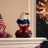 Eagle Night Light USB Powered Red White Blue Lamp, 250th Anniversary Desktop LED American Sculpture Lamp Light, Decorative Independence Day