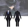 Black Butler Sebastian Cosplay Kostüm Polyester Stoff Einfacher Stil Japanisches Anime Thema