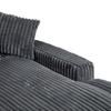 Modern rope sleeper sofa cloud sofa, 3 soft pillows, comfortable single-seat floor sofa