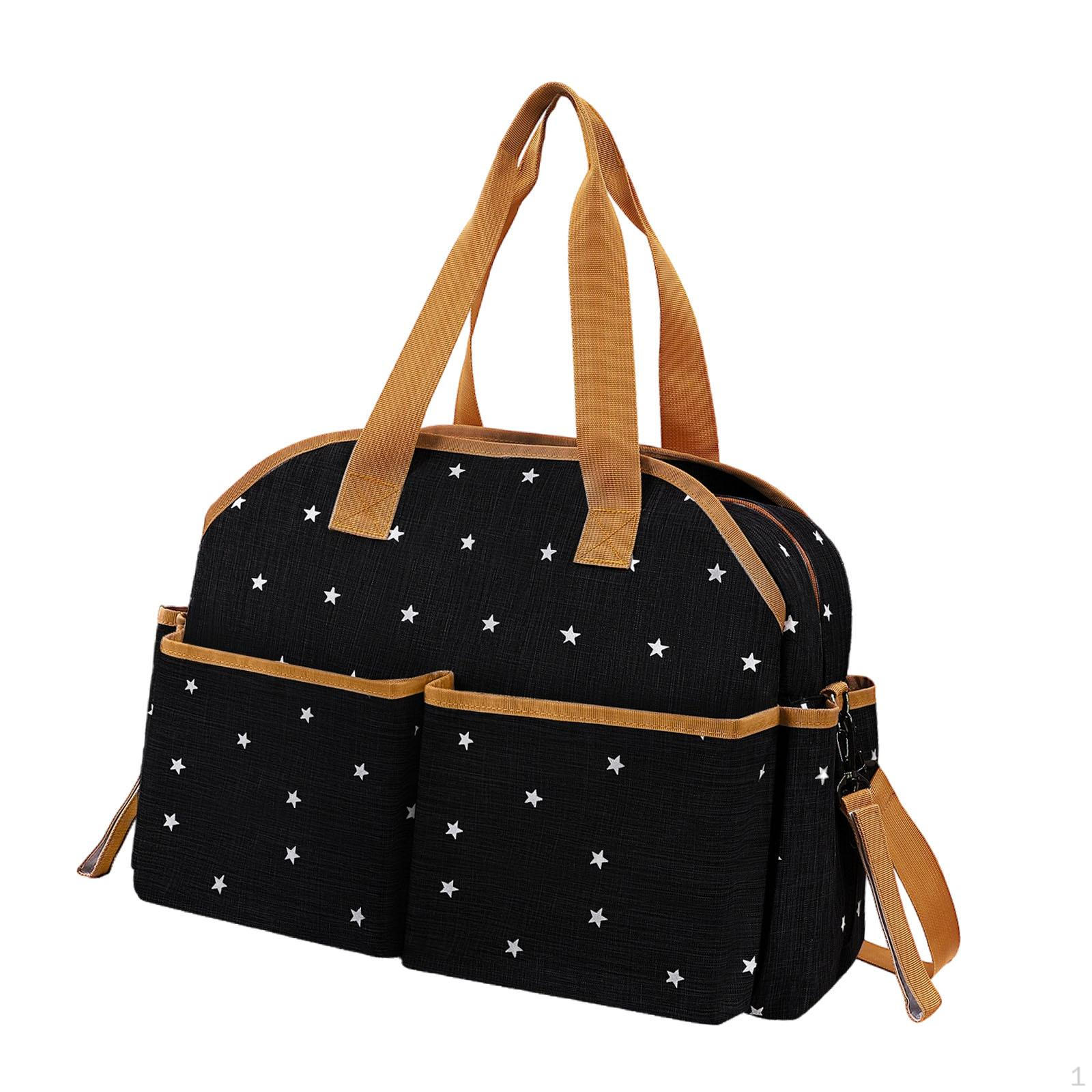 

Шикарная сумка для подгузников для занятых родителей чёрный