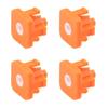4PCS Ceramic Material AMS Guard Protector Filament Loading Protector for Kobra 3/S1C For 3D Printer
