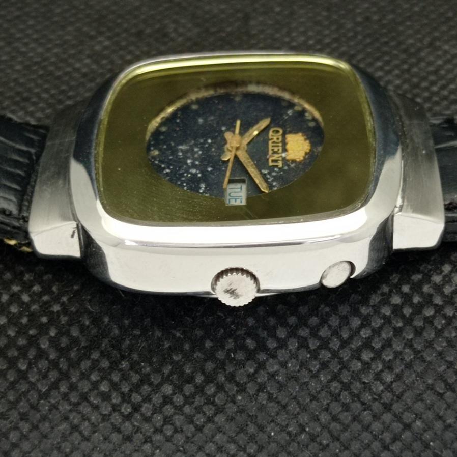 USED CLASSIC ORIENT CRYSTAL AUTO 46941 JAPAN MENS ORIGINAL DIAL WATCH a416168-2 R10621f-a416168