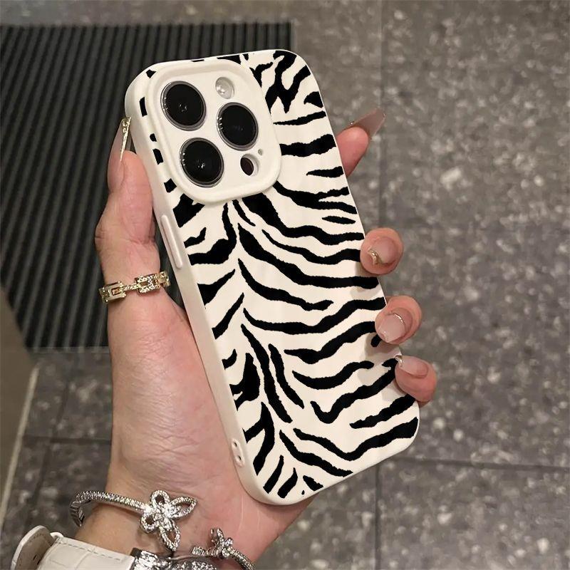 Folded art stripe for apple 15 mobile phone case iphone15promax anti-drop 12/14/13/x