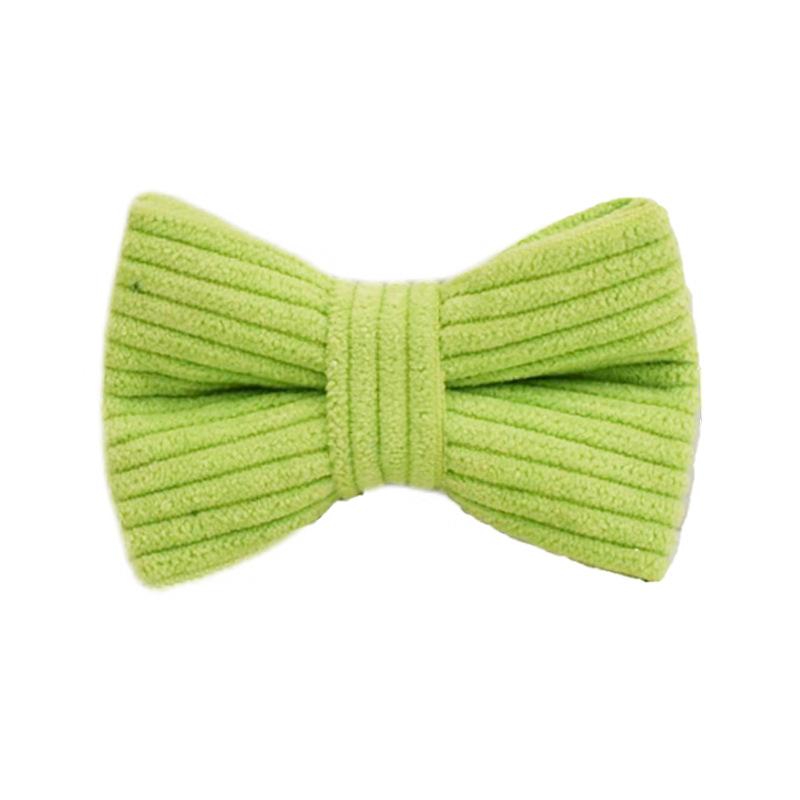 

Apple green velvet cat collar pet collar cute cat bell cat collar bow leash S