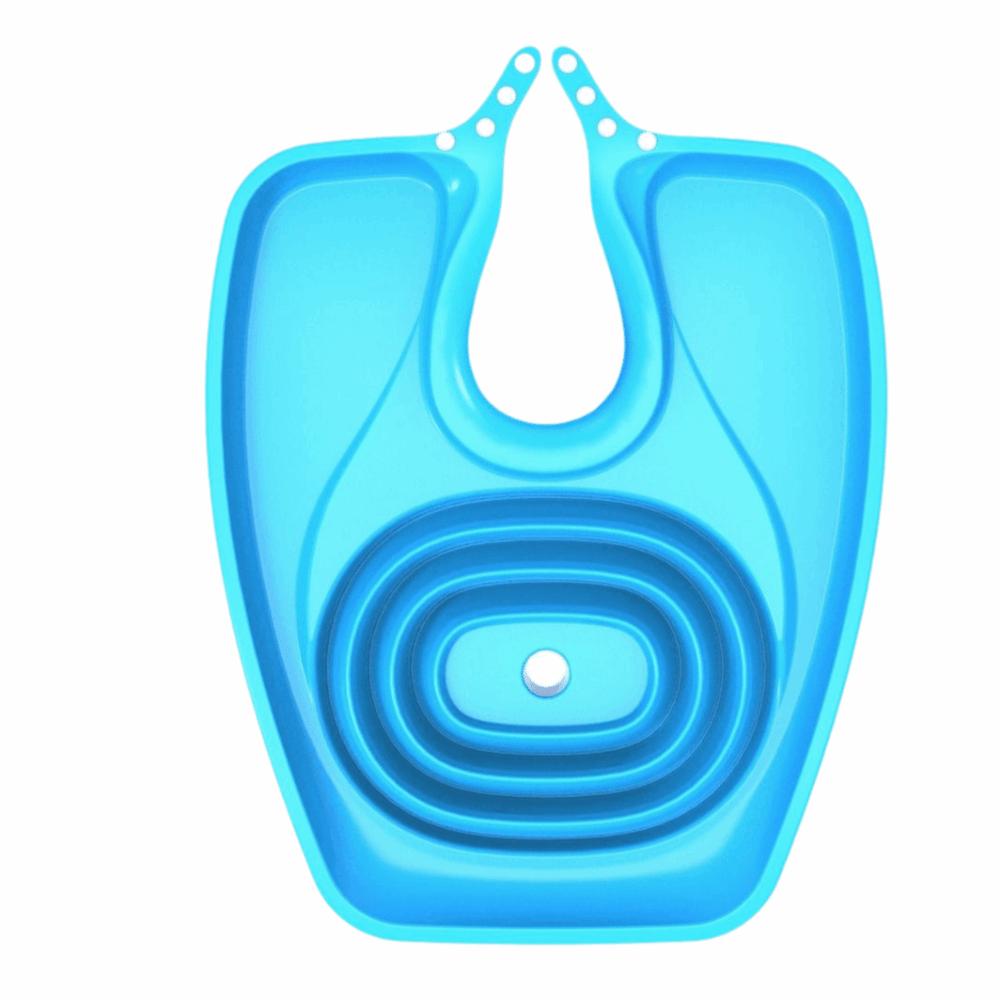 Convenient Hair Wash Tray Portable Hair Washing Tool Easy Install Foldable Hair Wash Tub Bathroom