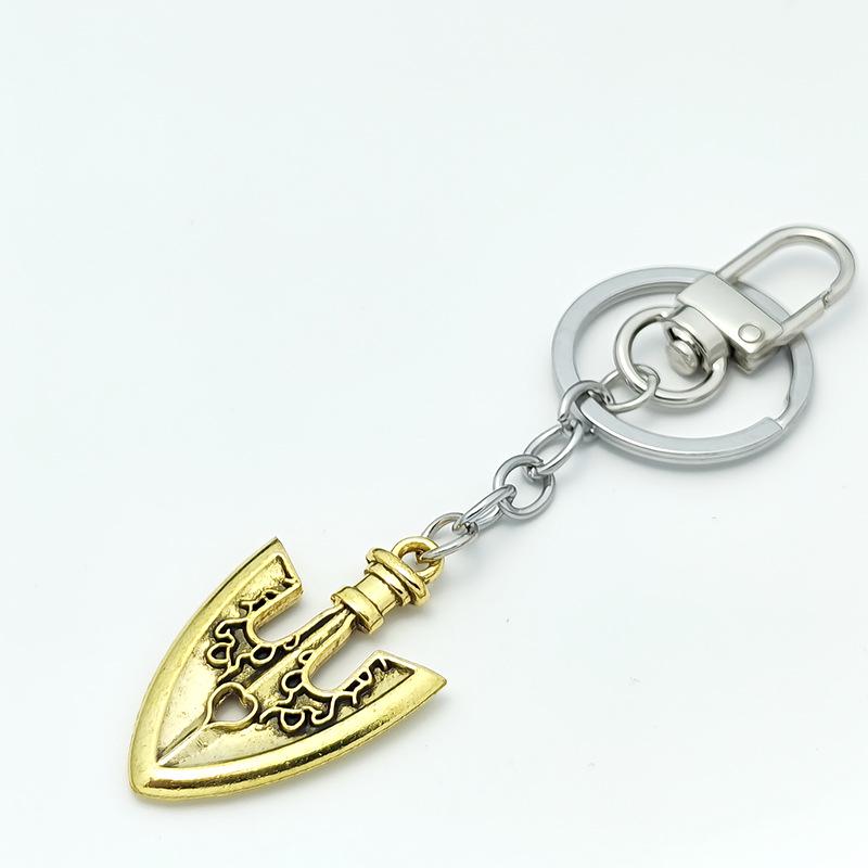 Golden Wind Stand Arrow Keychain - JOJO's Bizarre Adventure Backpack Charm