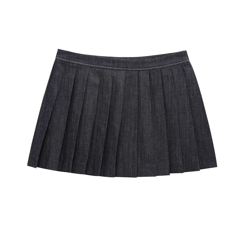 

Za Export New Arrival Women s Clothing ZR Fashion Style Denim Pilot Jacket Skirt 2152576 2154576 Skirt XS