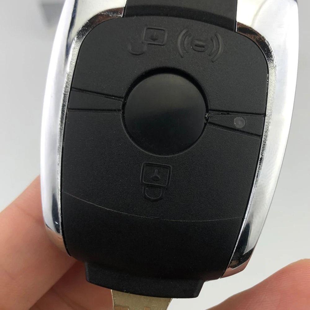 Uncut Blade Remote Key Case Key Fob Cover for SsangYong/Korando/Kyron/Actyon/Rexton
