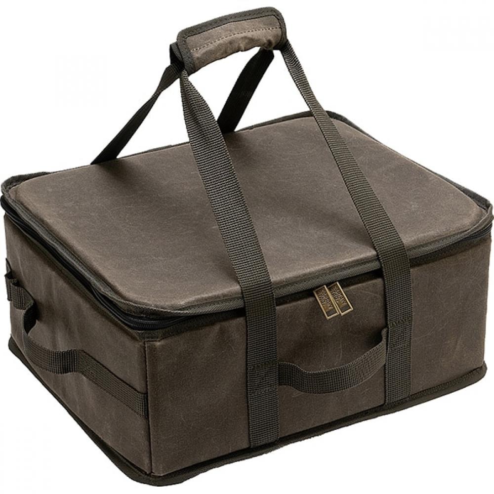 

Captain Stag Ul 2074 [outdoor Tool Bag Cotton Canvas Gear Box Bag With Mesh Pocket Divider Olive]