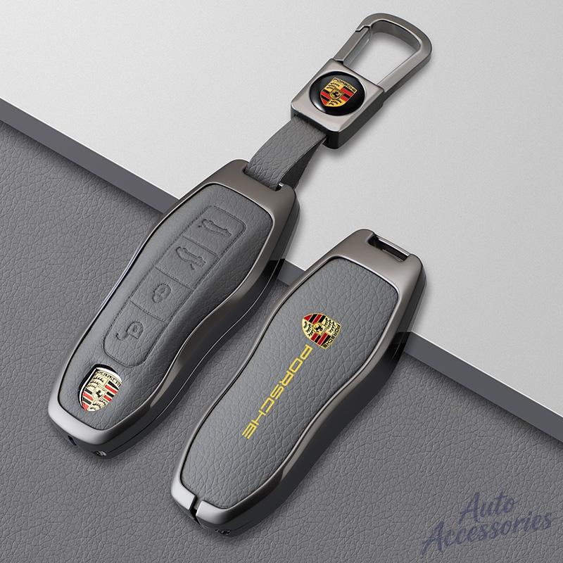 3/4 Button Car Key Case Cover Holder Shell For Porsche Cayenne 958 911 Lepin 996 Macan Boxster Panamera 997 944 924 Panamera 9YA