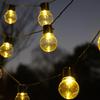 Waterproof Outdoor LED String Lights: Large Round Bulbs for Camping, Weddings, Holidays, and Decoration