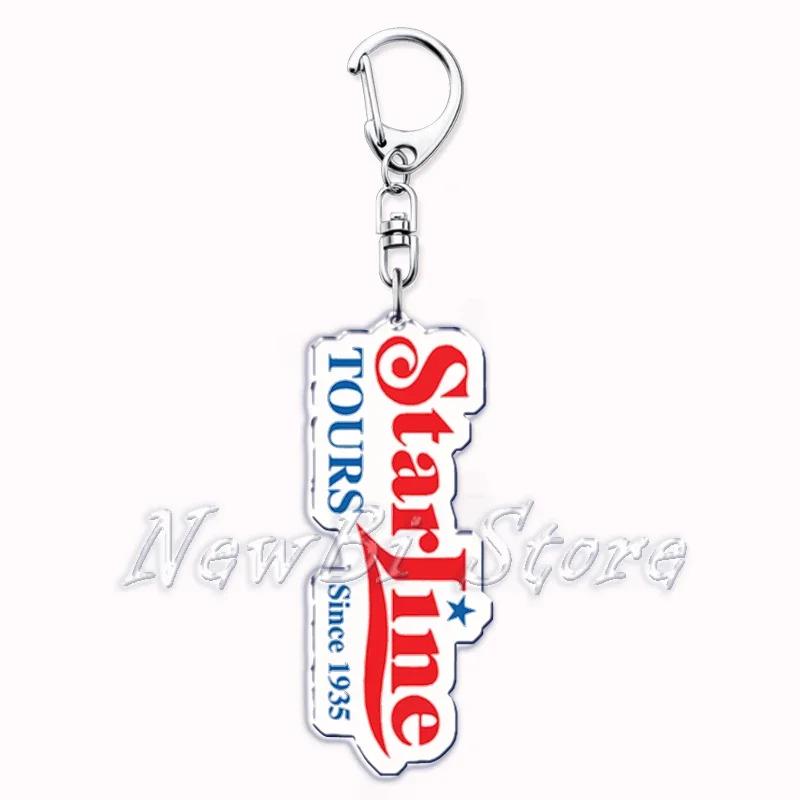 Singer Lana Del Rey Keychain for Accessories Bag Pendant Born To Die Ultraviolence Key Chain Ring Keychains Jewelry Fans Gift